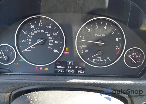 2017 BMW 320I xDrive from USA, damaged, VIN WBA8A3C53HK691353